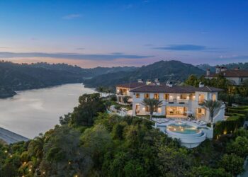 $30 Million L.A. Mansion Looks Over A Secret Body Of Water