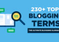 231 Blogging Terms You Need to Know in 2023 (Glossary for Bloggers)