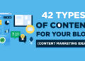 42 Types of Content Marketing (Top Blog Content Types) in 2023
