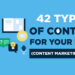 42 Types of Content Marketing (Top Blog Content Types) in 2023