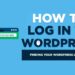 How to Log in to WordPress Admin (WordPress Login URL)