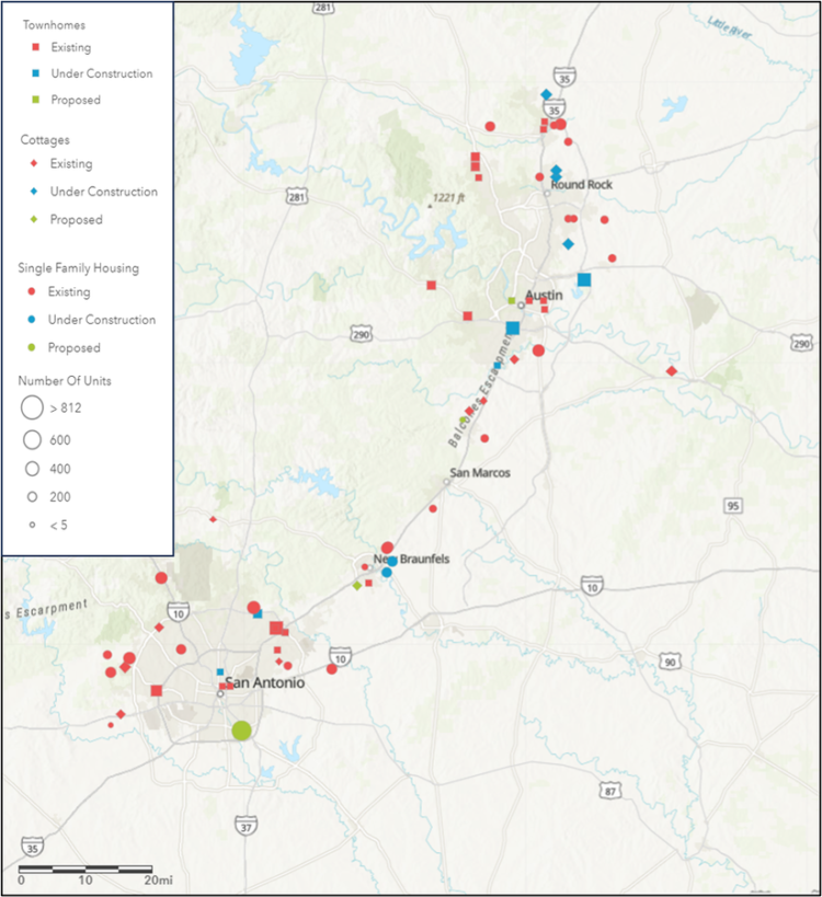 Built-to-Rent Housing Filling In Gaps Between Major Metros
