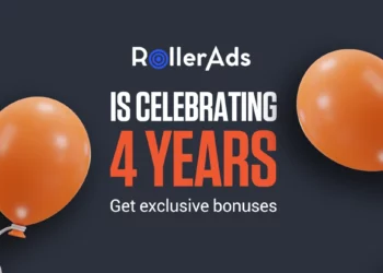 RollerAds Marks 4th Birthday — Join the Celebration