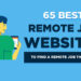 65 Best Remote Jobs Websites to Find a Remote Job in 2024