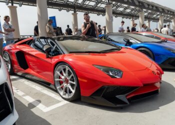 Having a Jolly Good Time At South OC Cars and Coffee