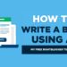 How to Write a Blog Post with AI (Free): RightBlogger Tutorial