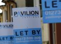 Demand for UK rented properties falls for first time since pandemic