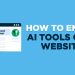 How to Embed AI Tools on Your Website (Video & Guide)