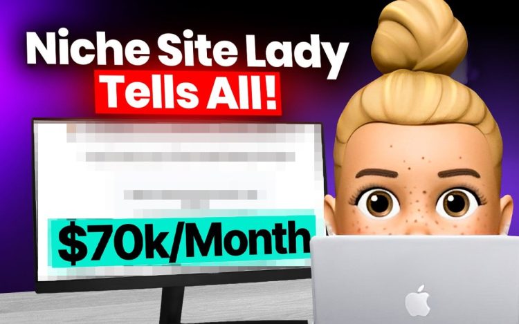 How Niche Site Lady’s No-Google Blogging Blueprint Makes $70k/Month