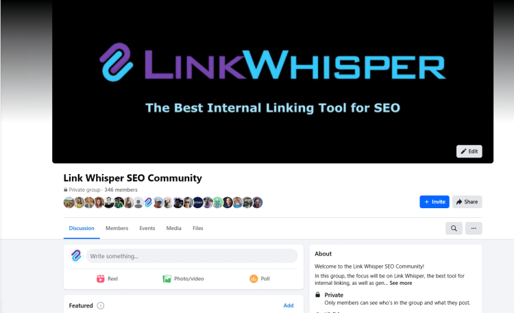 Announcing a New Facebook Group for Link Whisper!