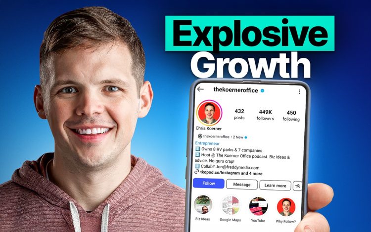 How Chris Koerner Built a Massive 820k Social Media Following