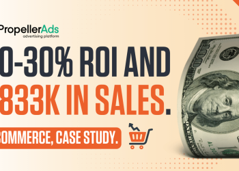 $833K in Sales and 20-30% ROI