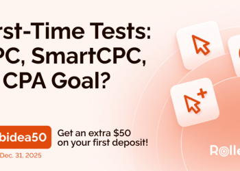 Launching Tests: CPC, SmartCPC, CPA Goal