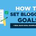 5 Steps to Blog Goal Planning (Examples)