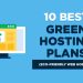10 Best Green Web Hosting Plans (Eco-Friendly Hosting) in 2026