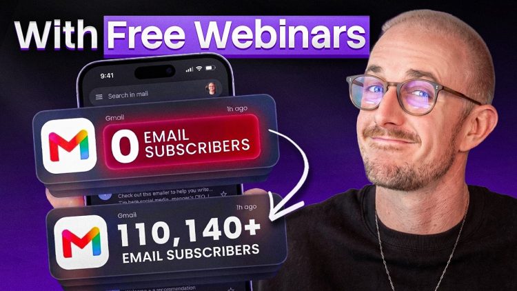 How to Host a Webinar (that Grows Your Email List) in 2026