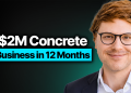 How Jeff Price Built a $2M Concrete Business in 12 Months