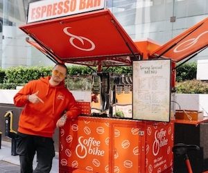 This Coffee Bike Makes $275/Hour (70% Profit Margins)