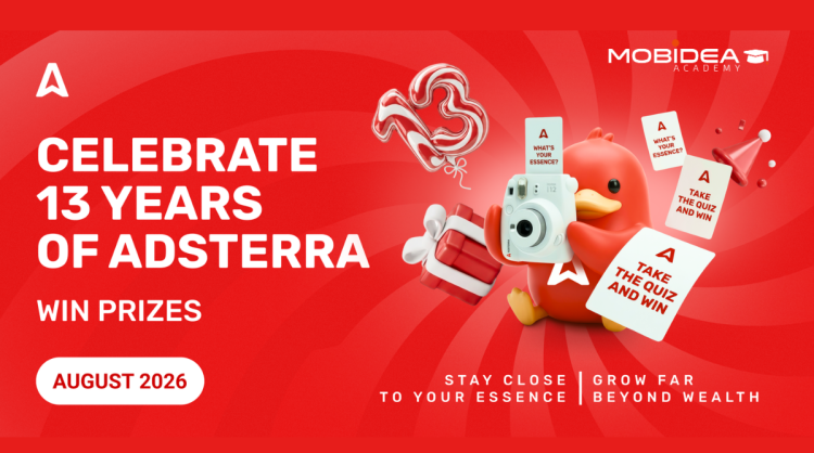 Adsterra 13th Anniversary: Growth Styles Behind Successful Campaigns