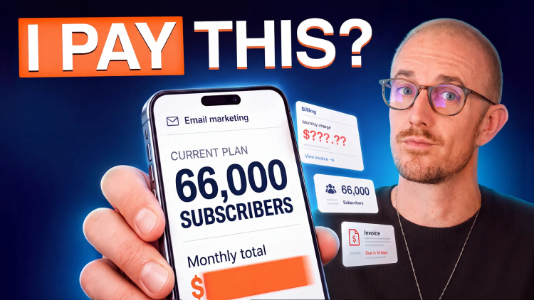 How Much I Pay for My Email List Every Year (2026 Pricing)