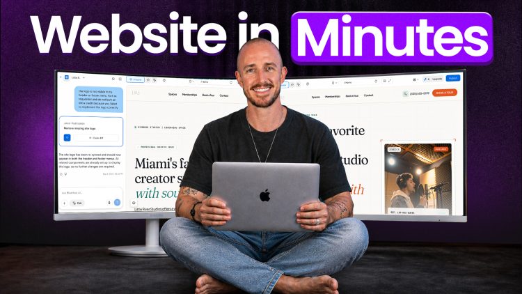 How I Build a Business Website With AI (No Code)